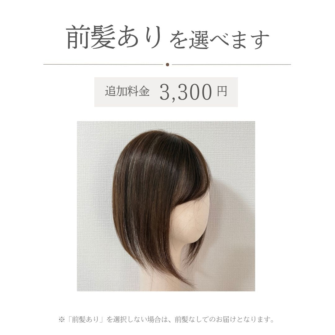 チップスピース(百合子ワイヤー付き) 部分用ウィッグ