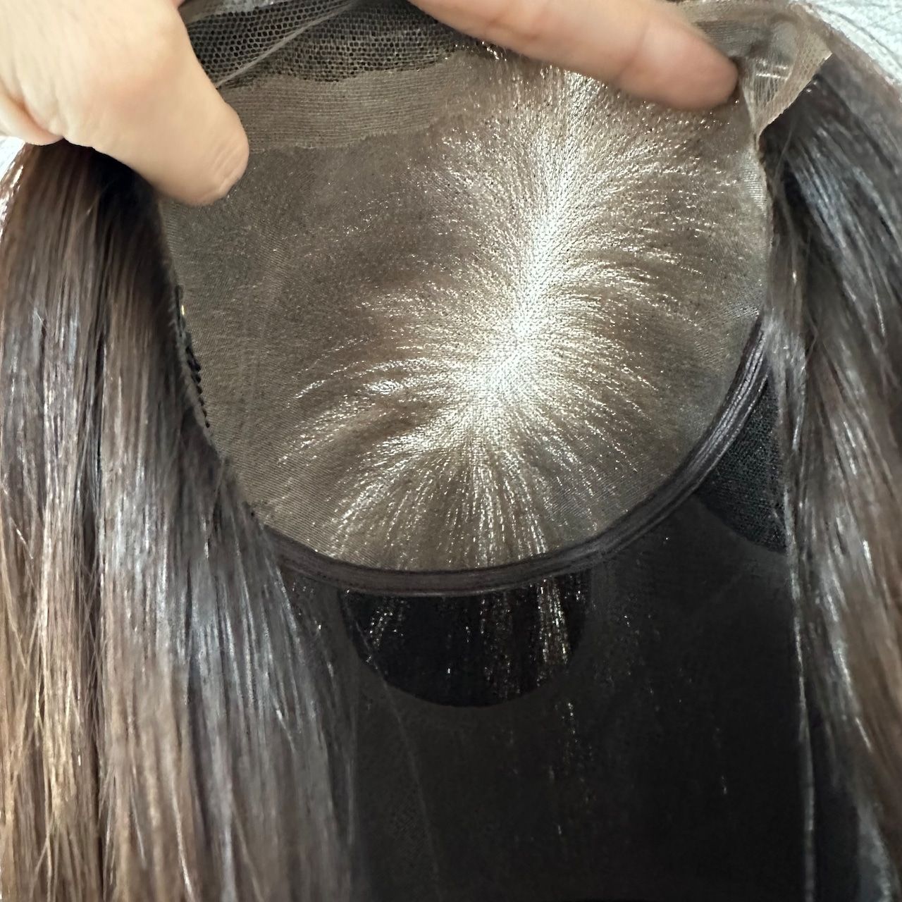 FT Race Uncut 50-55cm Lavender Gray 100% Remy Human Hair