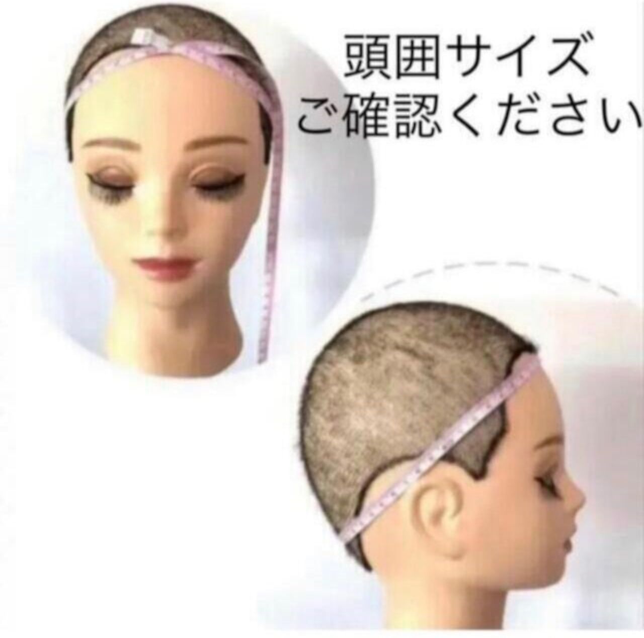 FT Race Uncut 50-55cm Lavender Gray 100% Remy Human Hair