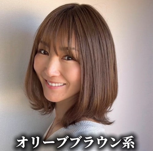 3Dウィッグ軽量 商品名:くみ 百合子ウィッグレミー人毛100%