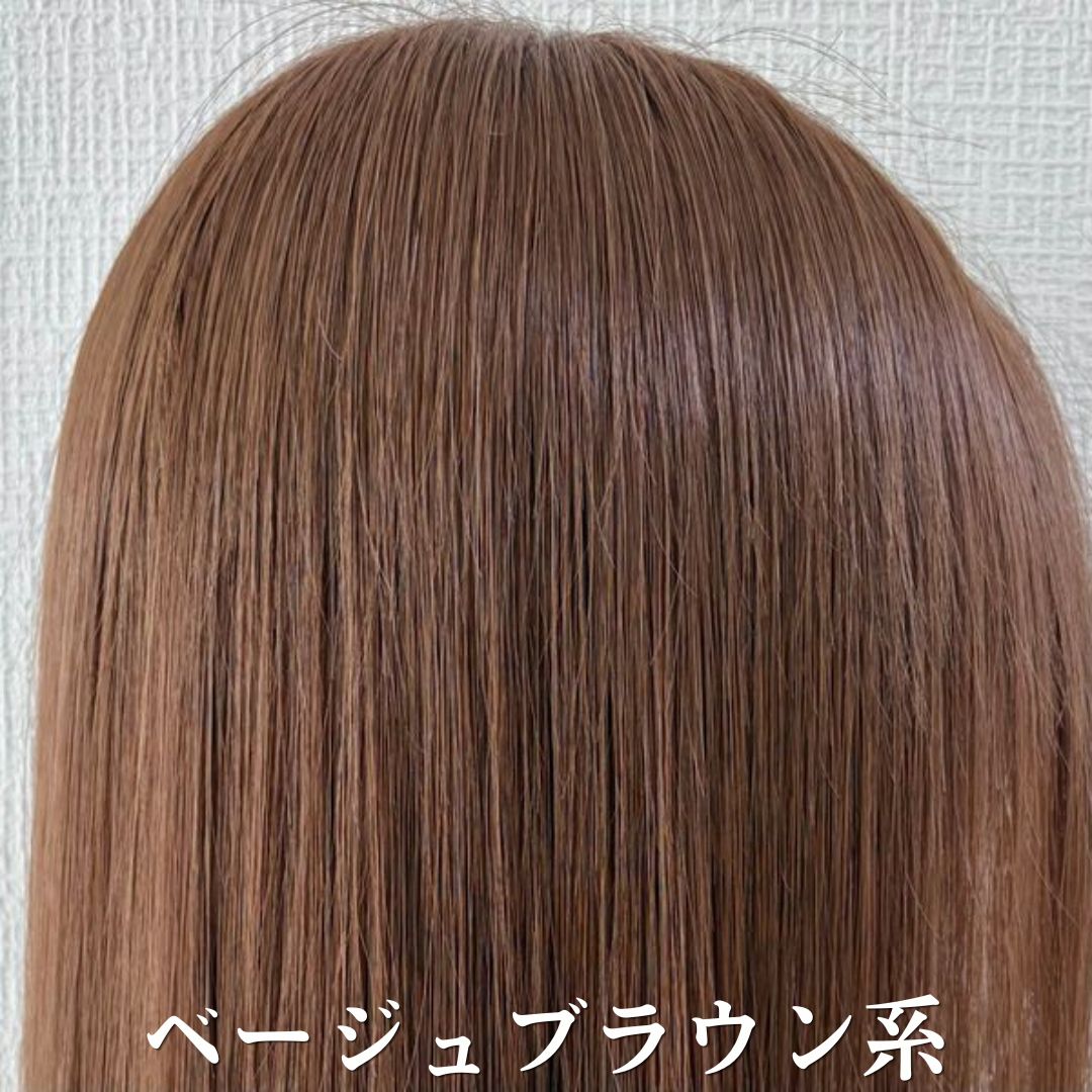 毛量減 羽ウィッグ 未カット 55cm 医療用全頭用ウィッグ