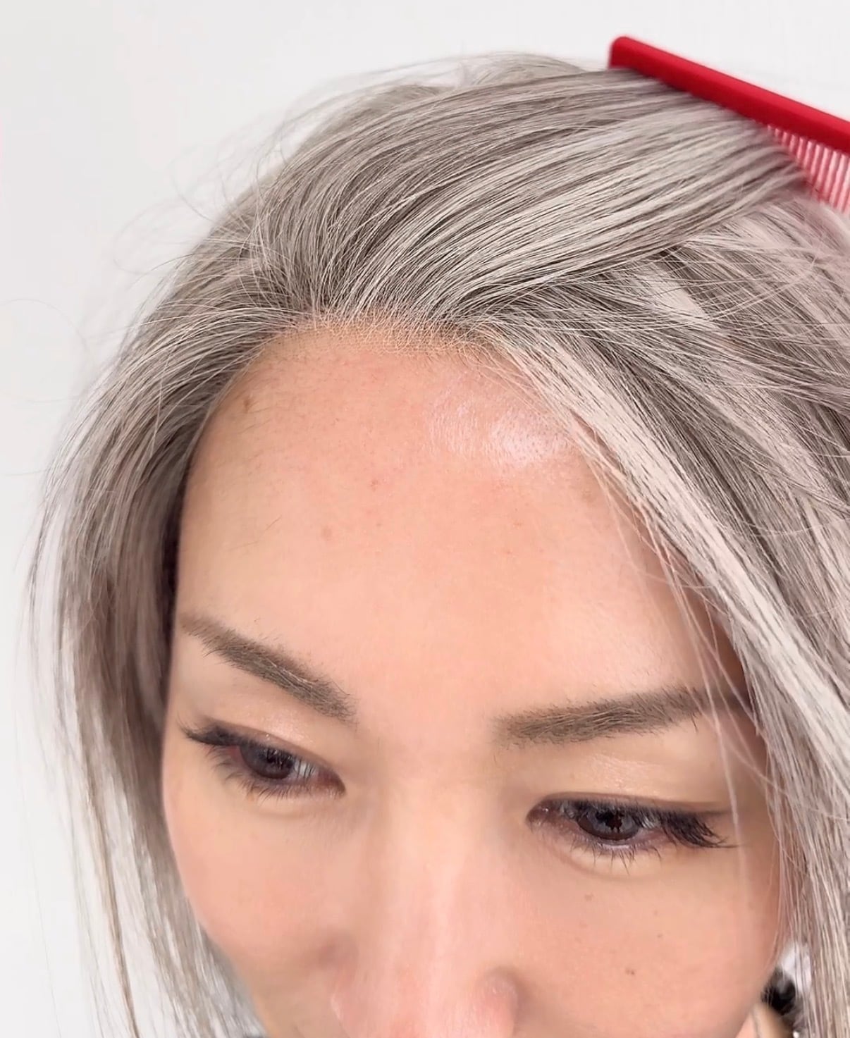 3Dウィッグ 商品名:ミニボブ グレイヘア 前髪あり/なし